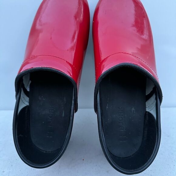 BJORK PROFESSIONAL PLUS Women's Patent Leather Clogs Size 40 USA 9 - Picture 5 of 8